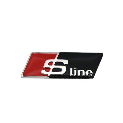 Stickers S-Line RS Volant Audi 2.5cm - vue de profil - Becquet Voiture