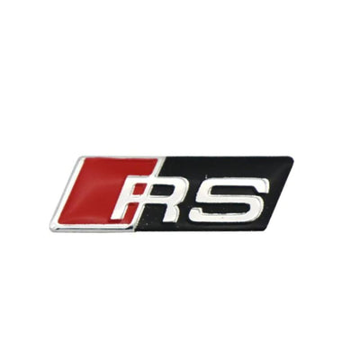 Stickers S-Line RS Volant Audi 2.5cm - vue de trois-quarts - Becquet Voiture