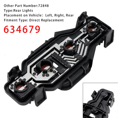 Support Ampoule Feu Citroën Berlingo Peugeot Partner 634679 - installé sur véhicule - Becquet Voiture