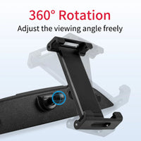 Support Appui-Tête Tablette Tesla Model 3 Y S X - vue de trois-quarts - Becquet Voiture
