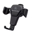 Support De Téléphone Mercedes À Pince Noir ABS