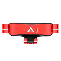 Support Téléphone Audi A1 S1 2011-2019 - vue de trois-quarts - Becquet Voiture