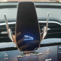 Support Téléphone Chargeur Sans Fil Jaguar 15W - installé sur véhicule - Becquet Voiture