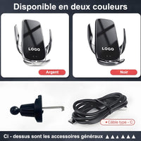Lexus 15W Wireless Charger Phone Mount - fitted on vehicle - Becquet Voiture