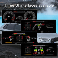 Digital Dashboard Audi A3 2014-2020 - fitted on vehicle - Becquet Voiture