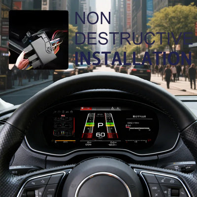Tableau de Bord Numérique Audi A3 2014-2020 - packshot studio - Becquet Voiture