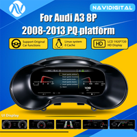 Digital Instrument Cluster Audi A3 8-Door 2008-2013 - front view - Becquet Voiture