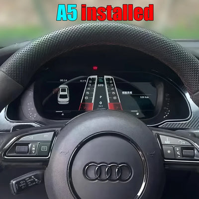 Tableau de Bord Numérique Audi A3 8V A4 B8 Q5 - installé sur véhicule - Becquet Voiture