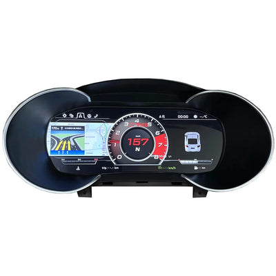 Tableau de Bord Numérique Audi A3 A4 A5 Q3 Q5 Q7 TT - vue de trois-quarts - Becquet Voiture