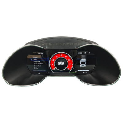 Tableau de Bord Numérique Audi A3 A4 A5 Q5 TT - vue de profil - Becquet Voiture