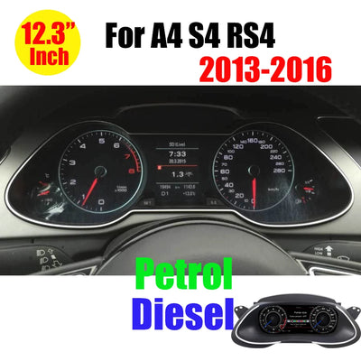 Tableau de Bord Numérique Audi A3 A4 A6 Q5 Q7 (réf. 2) - en situation - Becquet Voiture