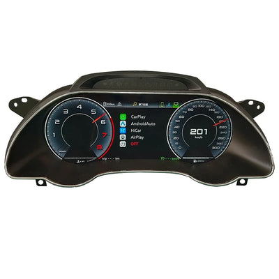 Tableau de Bord Numérique Audi A3 A4 A6 Q5 Q7 (réf. 2) - installé sur véhicule - Becquet Voiture
