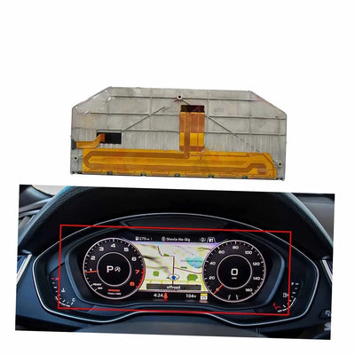 Tableau de Bord Numérique Audi A3 A4 A6 Q5 Q7 - vue de profil - Becquet Voiture