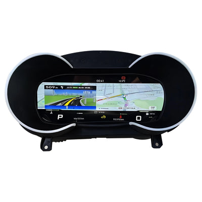 Tableau de Bord Numérique Audi A3 A4 TT Q5 Q7 - vue de trois-quarts - Becquet Voiture
