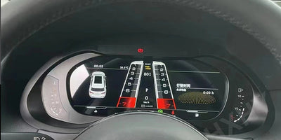 Tableau de Bord Numérique Audi A4 A5 Q5 2008-2018 - vue de trois-quarts - Becquet Voiture