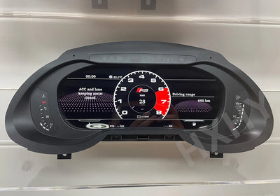 Tableau de Bord Numérique Audi A4 A5 Q5 - vue arrière - Becquet Voiture