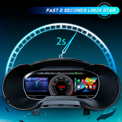 Tableau de Bord Numérique Audi A5 2008-2015 - vue arrière - Becquet Voiture