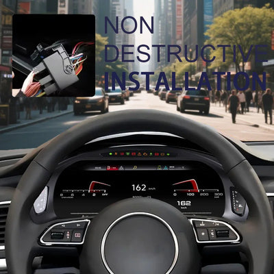 Tableau de Bord Numérique Audi A6 A7 2013-2018 - packshot studio - Becquet Voiture