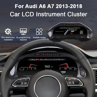 Digitales Armaturenbrett Audi A6 A7 2013-2018 unter Linux - Rückansicht - Becquet Voiture