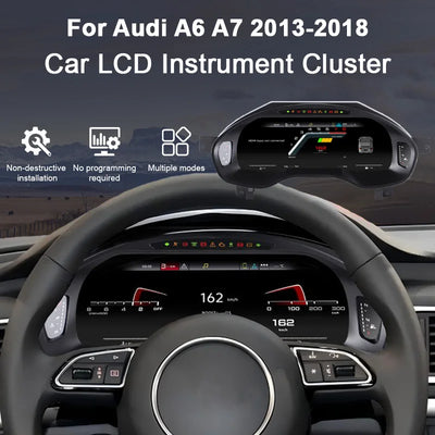 Tableau de Bord Numérique Audi A6 A7 2013-2018 - vue arrière - Becquet Voiture