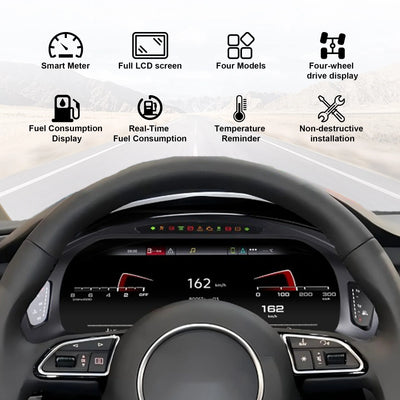 Tableau de Bord Numérique Audi A6 A7 2013-2018 - vue de trois-quarts - Becquet Voiture
