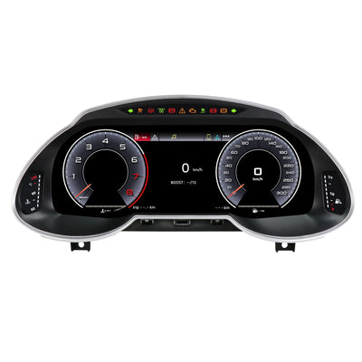 Tableau de Bord Numérique Audi Q5 2009-2018 - vue de face - Becquet Voiture