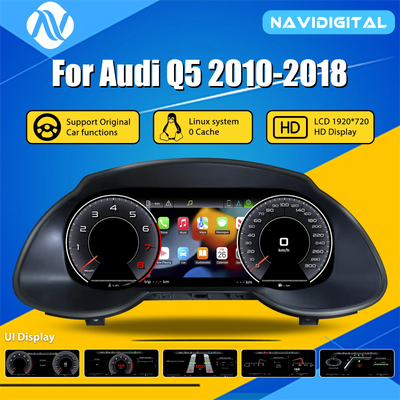 Tableau de Bord Numérique Audi Q5 2010-2018 - vue de face - Becquet Voiture