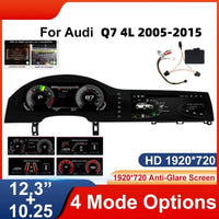 Digital Instrument Cluster Audi Q7 4L 2005-2015 - fitting detail - Becquet Voiture