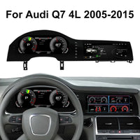Digital Instrument Cluster Audi Q7 4L 2005-2015 - front view - Becquet Voiture