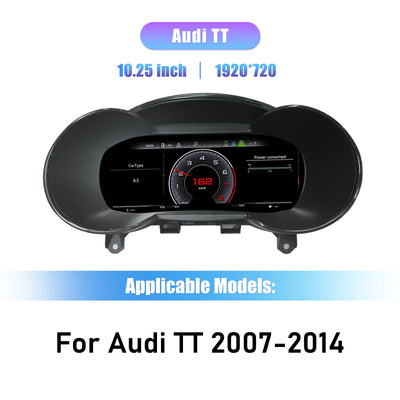 Tableau de Bord Numérique Audi TT 2007-2014 - détail du montage - Becquet Voiture