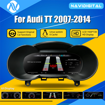 Tableau de Bord Numérique Audi TT 2007-2014 - vue de face - Becquet Voiture