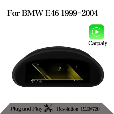 Tableau de Bord Numérique BMW E46 M3 1998-2006 - détail du montage - Becquet Voiture