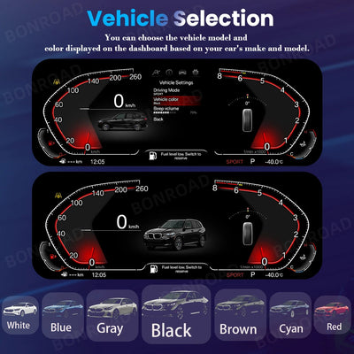 Tableau de Bord Numérique BMW E90 E91 E92 CarPlay 11 Pouces - installé sur véhicule - Becquet Voiture