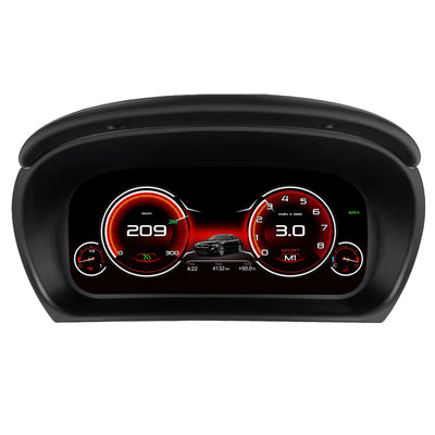 Tableau de Bord Numérique BMW E90 E91 E92 E93 2005-2012 (réf. 2) - vue de dessus - Becquet Voiture