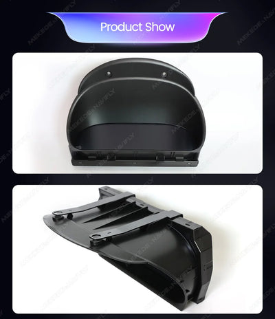 Tableau de Bord Numérique BMW E90 E91 E92 E93 2005-2012 - vue arrière - Becquet Voiture