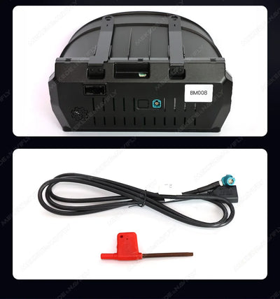 Tableau de Bord Numérique BMW E90 E91 E92 E93 2005-2012 - vue de trois-quarts - Becquet Voiture