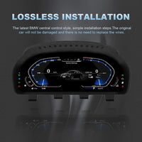 Tableau de Bord Numérique BMW E90 F10 F30 Multi-Modèles - vue arrière - Becquet Voiture