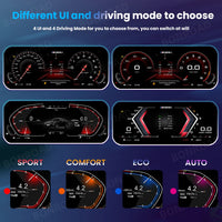 Tableau de Bord Numérique BMW F10 F11 CarPlay Android Auto - installé sur véhicule - Becquet Voiture