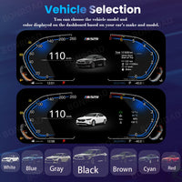 Tableau de Bord Numérique BMW F10 F11 CarPlay Android Auto - packshot studio - Becquet Voiture