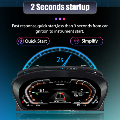 Tableau de Bord Numérique BMW F20 F22 F48 2013-2019 - vue de trois-quarts - Becquet Voiture