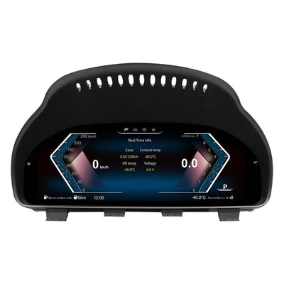 Tableau de Bord Numérique BMW F30 F10 F20 2011-2019 - vue de dessus - Becquet Voiture