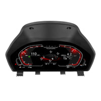 Tableau de Bord Numérique BMW F30 F31 F32 F34 F36 - vue de dessus - Becquet Voiture