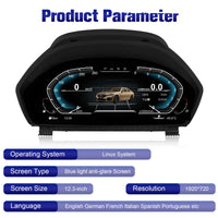 Tableau de Bord Numérique BMW F30 F31 F32 Sans HUD - packshot studio - Becquet Voiture