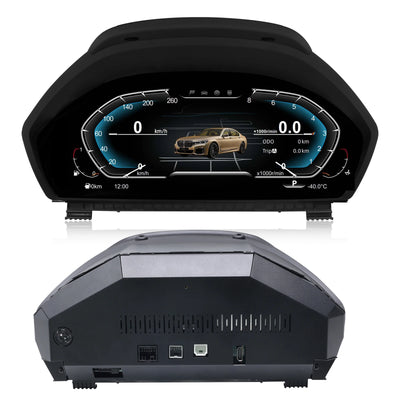 Tableau de Bord Numérique BMW F30 F31 F32 Sans HUD - vue de trois-quarts - Becquet Voiture