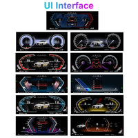 10-inch Digital Dashboard for BMW 1 Series/2 Series/X1/X2 - fitted on vehicle - Becquet Voiture