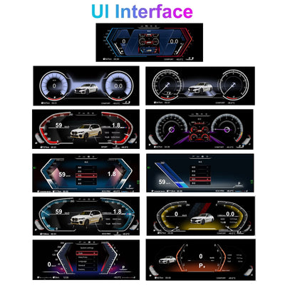Tableau de Bord Numérique BMW Série 1/2 X1 X2 - installé sur véhicule - Becquet Voiture