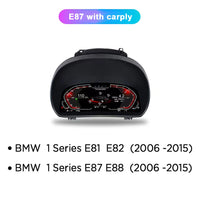 Digital Instrument Cluster BMW 1 Series E81 E82 E87 E88 2006-2015 - fitting detail - Becquet Voiture