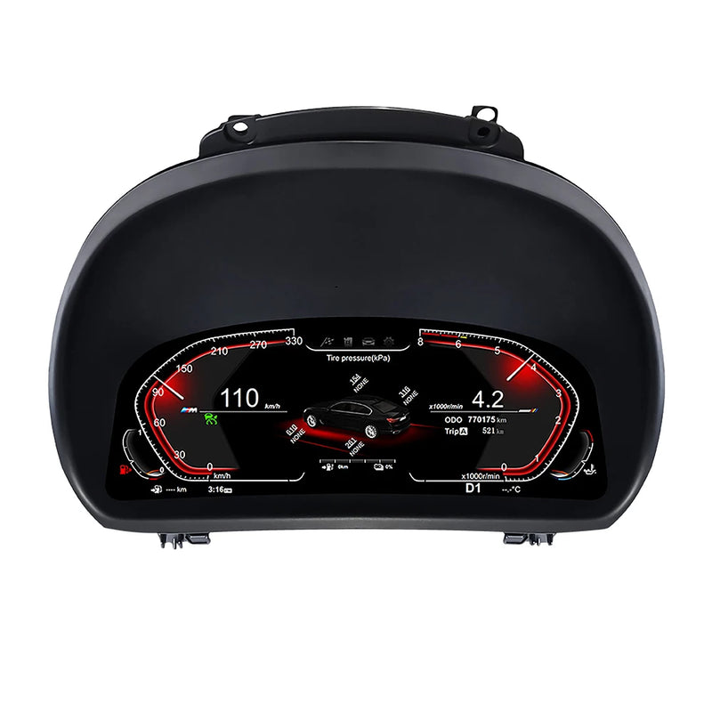 Digital Instrument Cluster BMW 1 Series E81 E82 E87 E88 2006-2015 - close-up view - Becquet Voiture