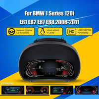 Digital Instrument Cluster BMW 1 Series E81 E82 E87 E88 - front view - Becquet Voiture