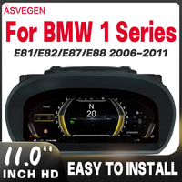 Tableau de Bord Numérique BMW Série 1 E81 E87 2006-2015 - vue de face - Becquet Voiture